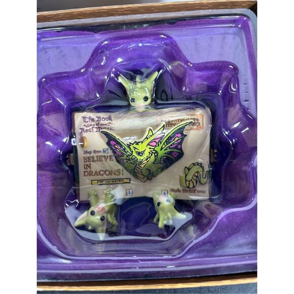 Real Musgrave Pocket Dragons "BELIEVE IN DRAGONS" BOOK/FIGURINE - Picture 7 of 9